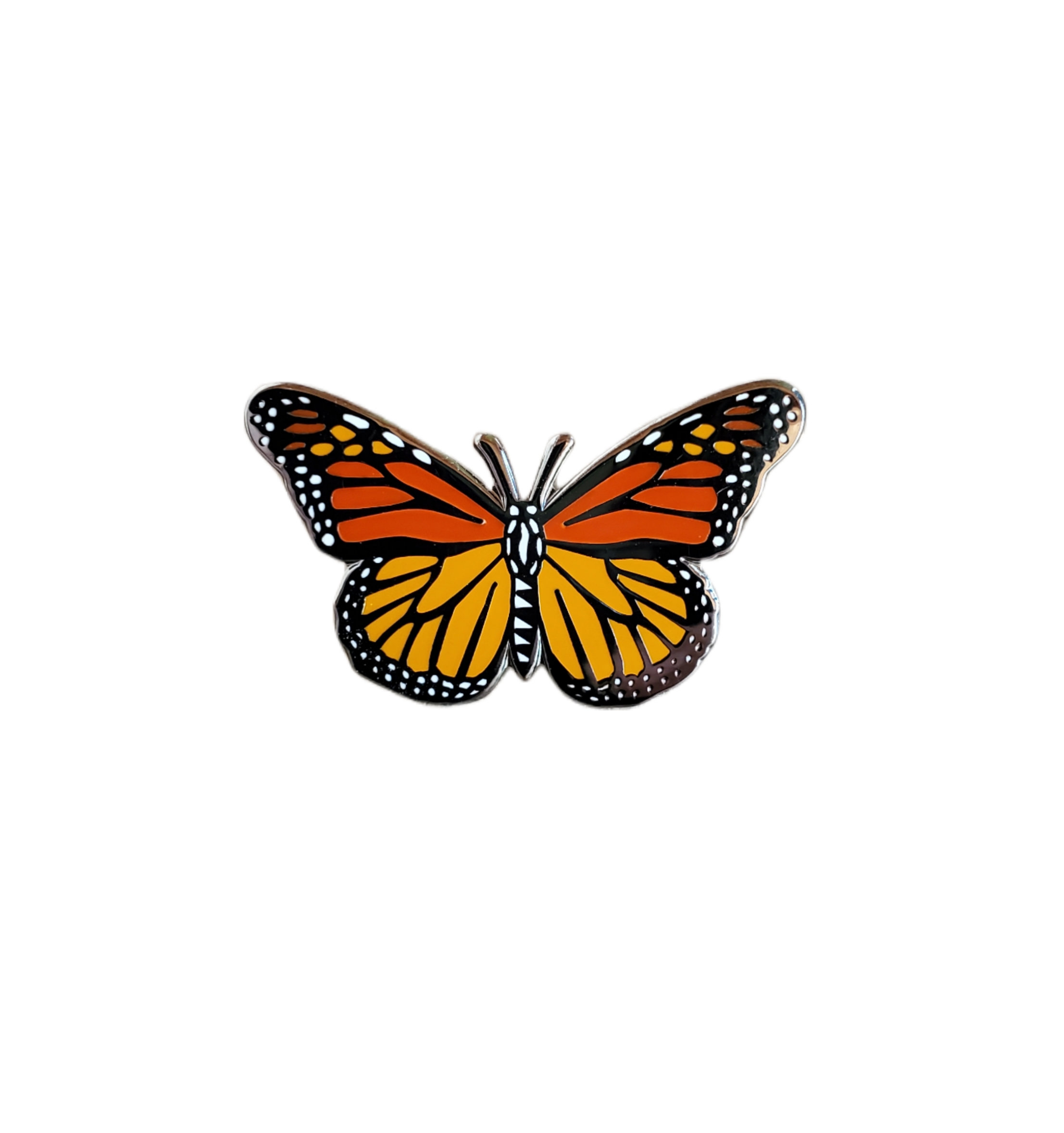  Gyn&Joy Womens Clear Crystal Rhinestone Butterfly